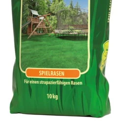 Rasensamen 'Spielrasen' Samenmischung, 10 Kg -Bestes Gartengeräte Geschäft 0750100146 Oase Spielrasen 10kg1 118921