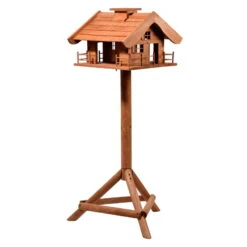Vogelfutterhaus Almhütte Mit Liebevollen Details, Inkl. Ständer, FSC®, Ca. 56 X 46 X 35,5 Cm -Bestes Gartengeräte Geschäft 0910101340 Vogelfutterhaus Almhuette inkl Staender FSC ca56x46x35 5cm 2 55392