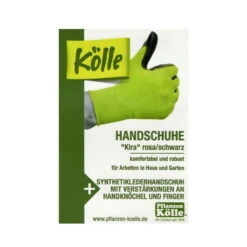 Kölle Arbeitshandschuh "Kira" Rosa/schwarz -Bestes Gartengeräte Geschäft 0910703036 Koelle Arbeitshandschuh Kira Gr07 rosa schwarz 4 16819