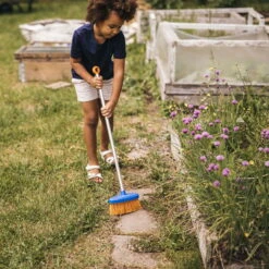 Fiskars Besen, Blau/orange -Bestes Gartengeräte Geschäft 0920100705 MyFirst Fiskars Besen 3 104042