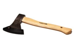 Krumpholz Handbeil Mit Zubehör, Gewicht 800g -Bestes Gartengeräte Geschäft 0920100929 Handbeil mit Lederschneidenschutz Eschen Kuhfu Stiel 27315