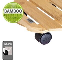 Multi Roller Bambus, 100 Kg Tragkraft, Ø 29 Cm -Bestes Gartengeräte Geschäft 0920600474 multi roller bambus hell 5 116669