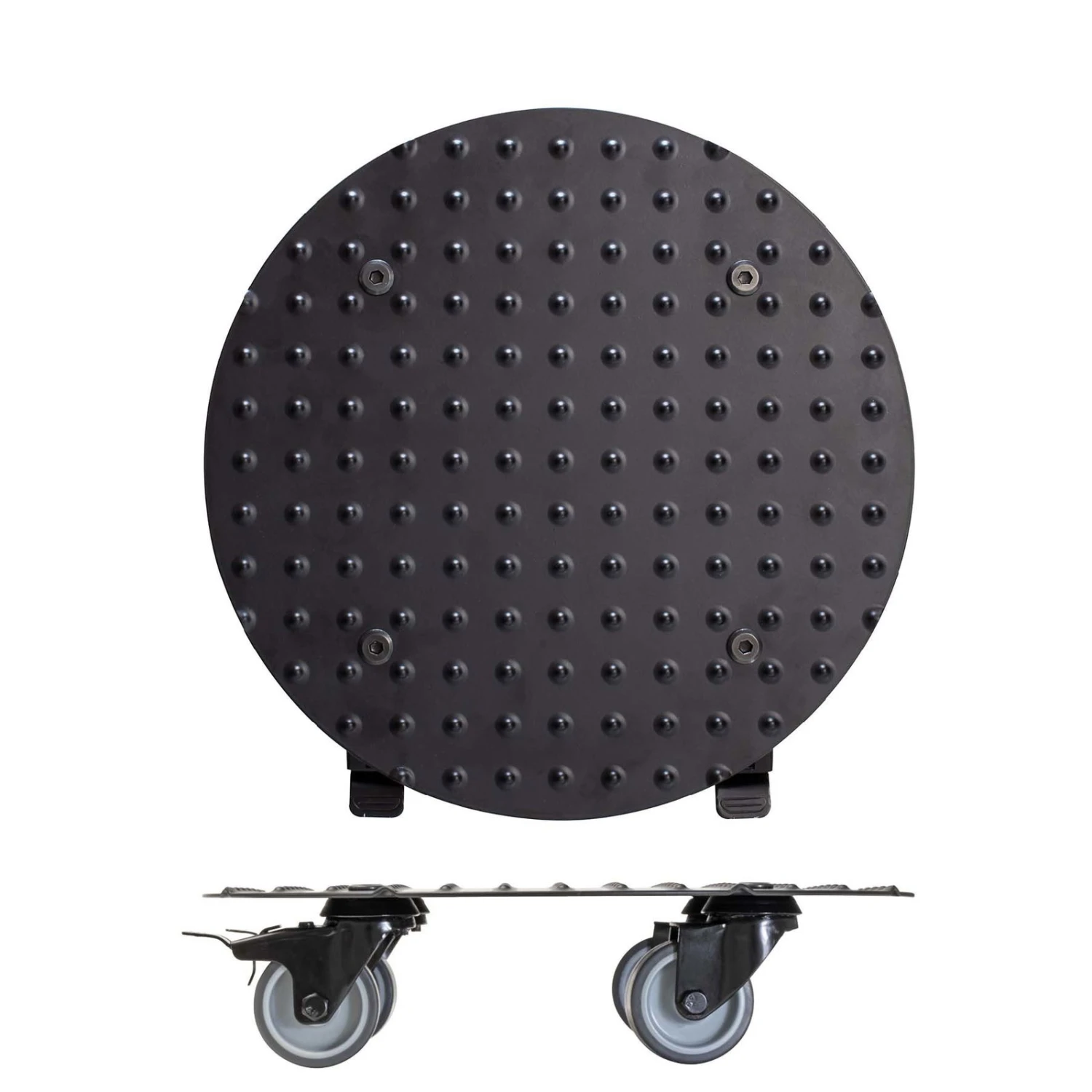 Pflanzenroller 'Alaska', Tragkraft 150 Kg, Anthrazit, Alu, 7 X 30 X 30 Cm 4 Pflanzenroller 'Alaska', Tragkraft 150 Kg, Anthrazit, Alu, 7 X 30 X 30 Cm – Bild 4