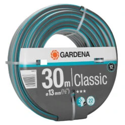 PVC-Gartenschlauch Von Gardena, Druckfest, Formstabil, Länge 30 M, Ø 13 Mm -Bestes Gartengeräte Geschäft 0930200405 Classic Schlauch 13mm 12 30m ohne Systemteile 2 61616