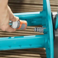 Schlauchwagen AquaRoll S, Gardena, Schlauchlängen Bis 15 M -Bestes Gartengeräte Geschäft 0930200441 Schlauchwagen Aqua Roll S Set kpl mit 20m Schlauch und Systemteilen 7 61594