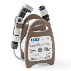 Aqua Balcony Schlauchtrommel Mit 10 M Schlauch, Braun