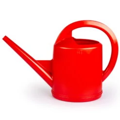 Stöckli Gießkanne, Rot, Mit Brausekopf, Kunststoff -Bestes Gartengeräte Geschäft 0930401298 Gartengiesskanne 10l mit Brause rot3 74270