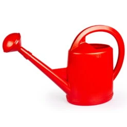 Stöckli Gießkanne, Rot, Mit Brausekopf, Kunststoff -Bestes Gartengeräte Geschäft 0930401298 Gartengiesskanne 10l mit Brause rot7 74267