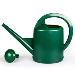 Stöckli Gießkanne, Grün, Mit Brausekopf, Ergonomisch, Kunststoff -Bestes Gartengeräte Geschäft 0930401299 Gartengiesskanne 10l mit Brause gruen2 74276