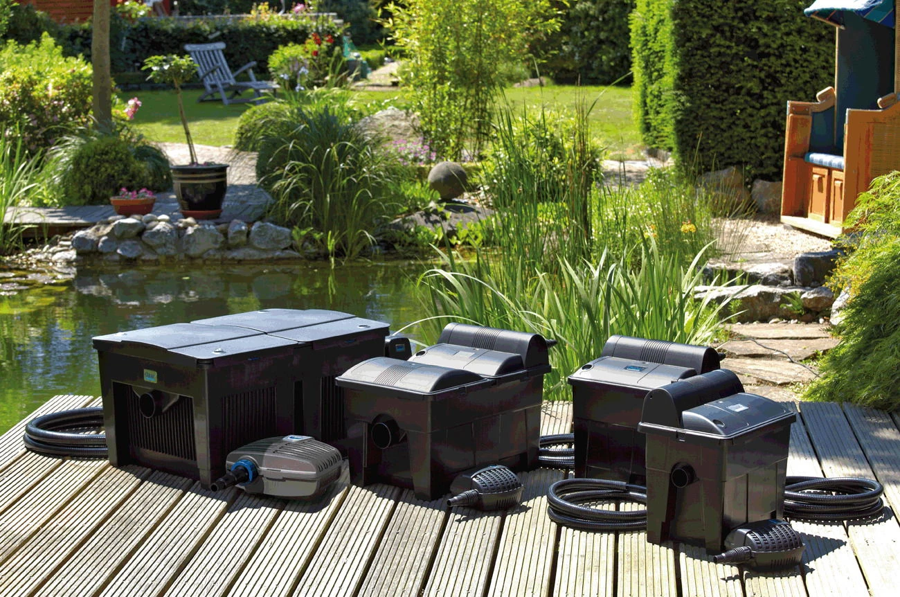 OASE BioSmart Set 5000 Durchlauffilterset Mit UVC Und Filterpumpe – Bild 2