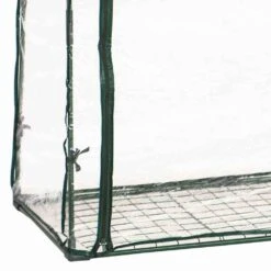 Tomaten-Gewächshaus, 100 X 50 X 150 Cm, Grün, PVC-Folie, Gitterboden -Bestes Gartengeräte Geschäft 0980200176 Tomaten Gewaechshaus gruen 100x50x150cm3 65603