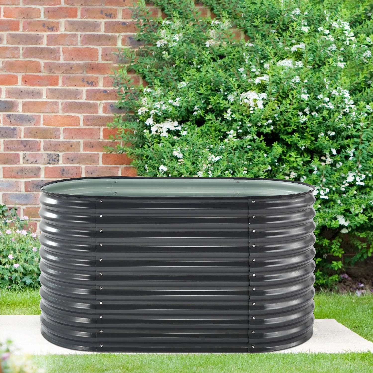 Hochbeet 'Welle' Mit Kantenschutz, 160cm 1 Hochbeet 'Welle' Mit Kantenschutz, 160cm