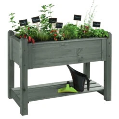 Hochbeet 'Premium', Ca. 113 X 59 X 84,5 Cm -Bestes Gartengeräte Geschäft 0980250192 Koelles Beste Hochbeet Premium Vintage 5 114697