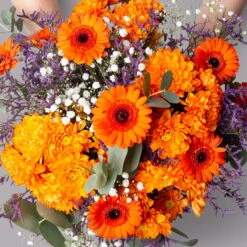 Blumenstrauß 'Rotterdam' Inkl. Gratis Grußkarte -Bestes Gartengeräte Geschäft 1110600099 strauss rotterdam setting 2 121253