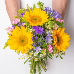 Blumenstrauß 'Lyon' Inkl. Gratis Grußkarte -Bestes Gartengeräte Geschäft 1110600117 Strauss Lyon 1 125169