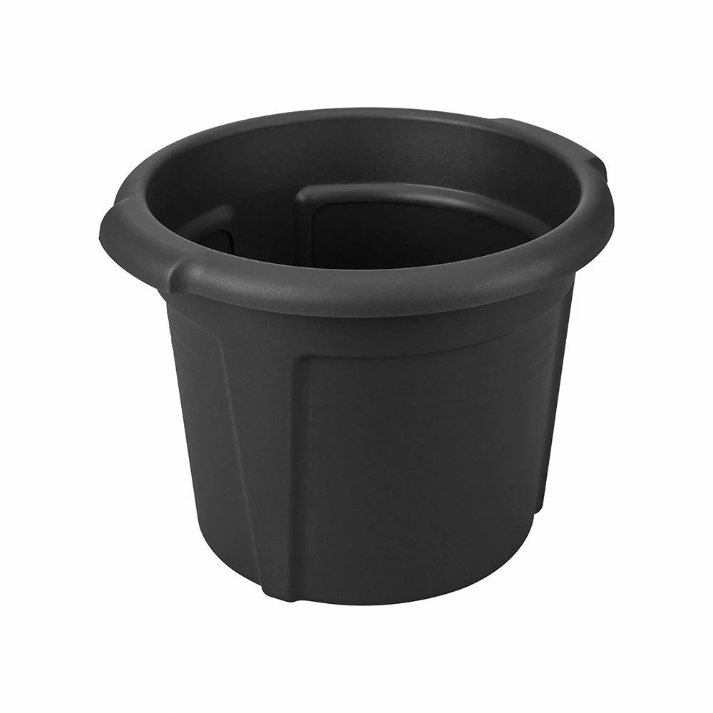 Elho Kartoffeltopf Green Basics Living Black, Ø 32,3 Cm, Höhe 25,7 Cm, Erdvol. 13 L – Bild 5