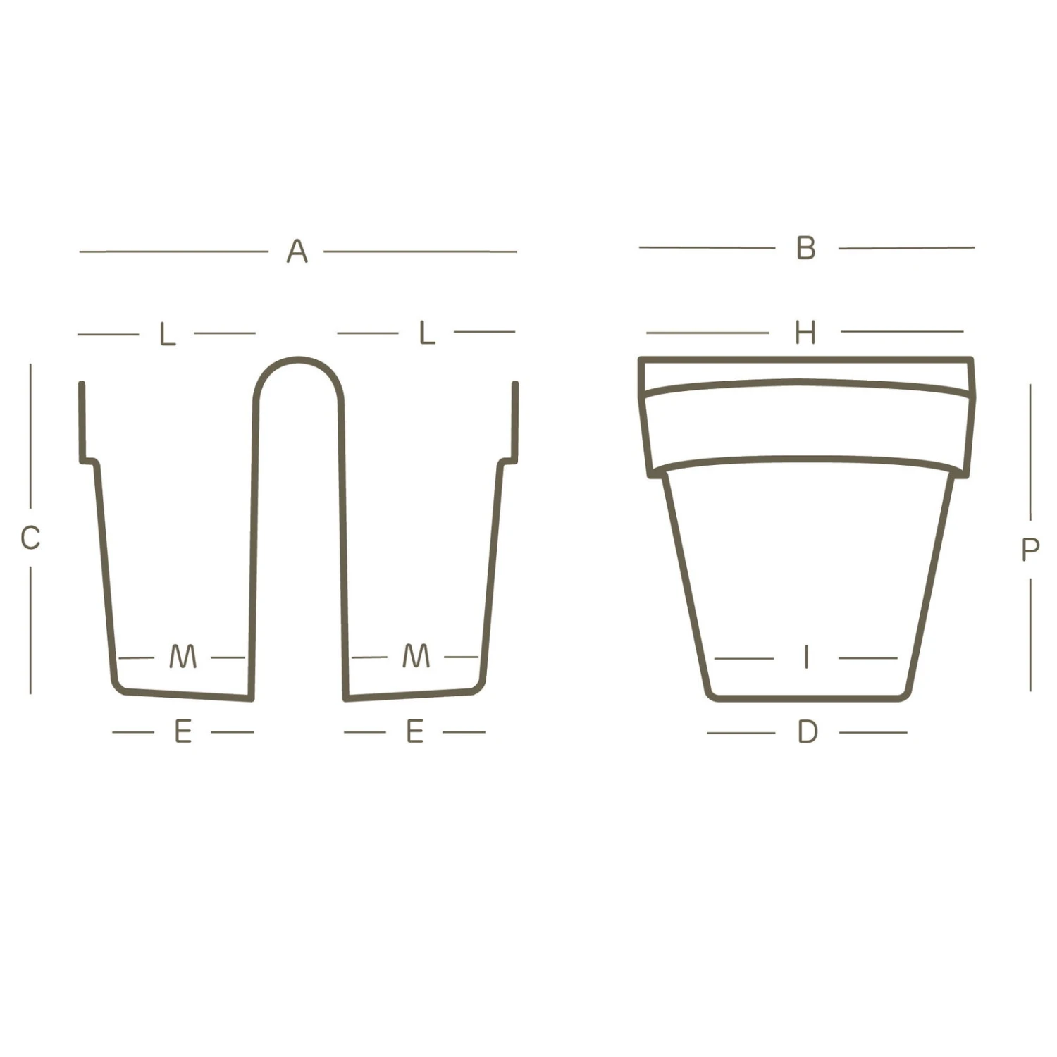 Balkon-Hängetopf Be Up Duo Mit Wasserreservoir, Anthrazit, 25 Cm, Erdvol. 8 L 2 Balkon-Hängetopf Be Up Duo Mit Wasserreservoir, Anthrazit, 25 Cm, Erdvol. 8 L – Bild 2