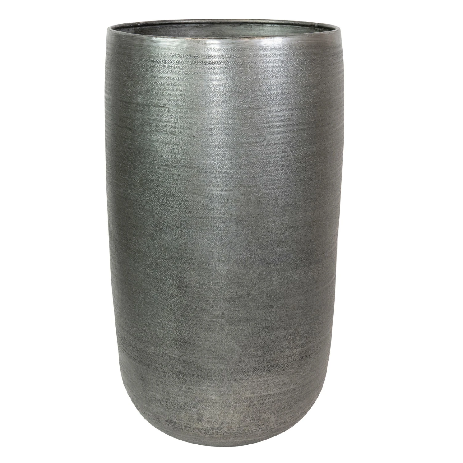 Pflanzgefäß 'Rowen', Silber, Ø 41 X H 72 Cm 2 Pflanzgefäß 'Rowen', Silber, Ø 41 X H 72 Cm – Bild 2