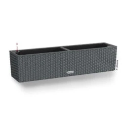 Lechuza Balconera Cottage, Granit -Bestes Gartengeräte Geschäft 3230100595 Balconera Cottage80 79x19x19cm granit Pflanzvol 12Ltr 4 17881