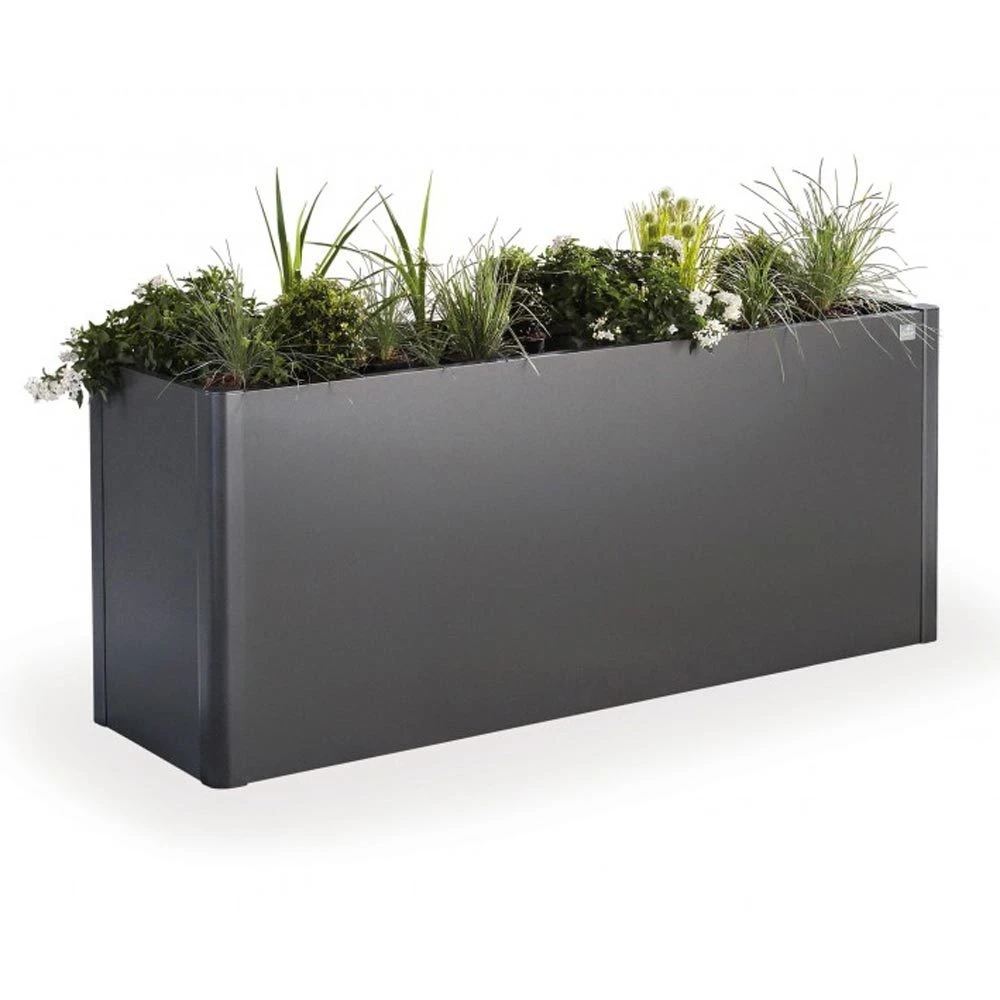 Biohort Pflanzbeet "Belvedere", Verzinktes Stahlblech, Zeitloses Design, Einlegeboden 3 Biohort Pflanzbeet "Belvedere", Verzinktes Stahlblech, Zeitloses Design, Einlegeboden – Bild 3