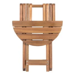 Kölle Hocker 'Moon' Klappbar, Ø Ca. 40 Cm, Aus FSC®-Akazienholz -Bestes Gartengeräte Geschäft 3910201564 Hocker Beistelltisch Moon klappbar Koelle 35cm rund 40cm FSC Akazie 48032