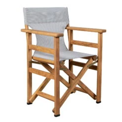 Holz-Regiesessel 'Matera' -Bestes Gartengeräte Geschäft 3910201636 Holz Regiesessel Matera Textilen grau 3 102298