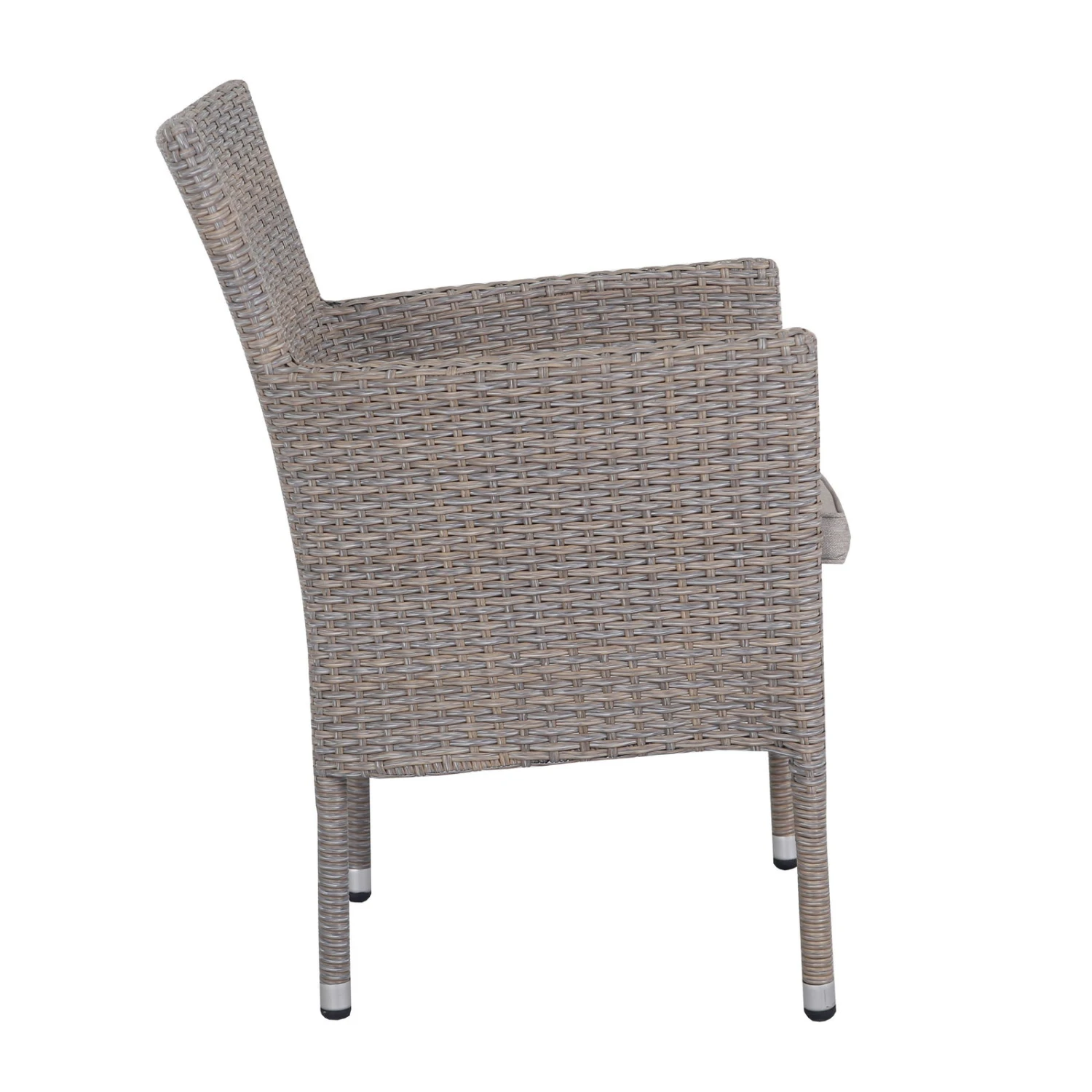 Stapelsessel Capri - Kölle Mixed Brown / Robust, Schlicht, Pflegeleicht 2 Stapelsessel Capri - Kölle Mixed Brown / Robust, Schlicht, Pflegeleicht – Bild 2