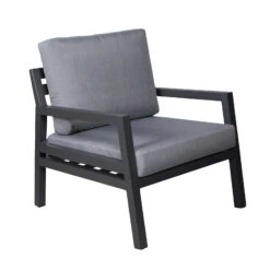 4-teilige Lounge-Gruppe 'Piazza', Tisch Mit Glasplatte, Inklusive Auflagen 10 4-teilige Lounge-Gruppe 'Piazza', Tisch Mit Glasplatte, Inklusive Auflagen -Bestes Gartengeräte Geschäft 3910302532 Alu Loungergruppe Piazza 4tlg schwarz inkl Kissen grau Tisch mit Glasplatte4 74481