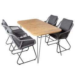 Dining-Sessel 'Portofino' Inkl. Auflage, Anthrazit -Bestes Gartengeräte Geschäft 3910302579 3910801509 Gruppe Portofino 5 85086