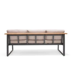 Dining-Bank 'Jimmy', 3-Sitzer, Grau, Ca. 191 X 89 X 75 Cm -Bestes Gartengeräte Geschäft 3910302713 Dining Bank Jimmy 3 Sitzer inkl Auflagen 3 121612