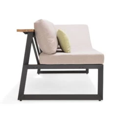 Dining-Bank 'Jimmy', 3-Sitzer, Grau, Ca. 191 X 89 X 75 Cm -Bestes Gartengeräte Geschäft 3910302713 Dining Bank Jimmy 3 Sitzer inkl Auflagen 6 121609