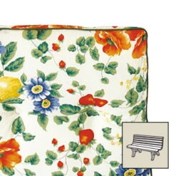 Best Sitzauflage 0612 Für Korbbank Madelene, Ca. 98x48x5 Cm