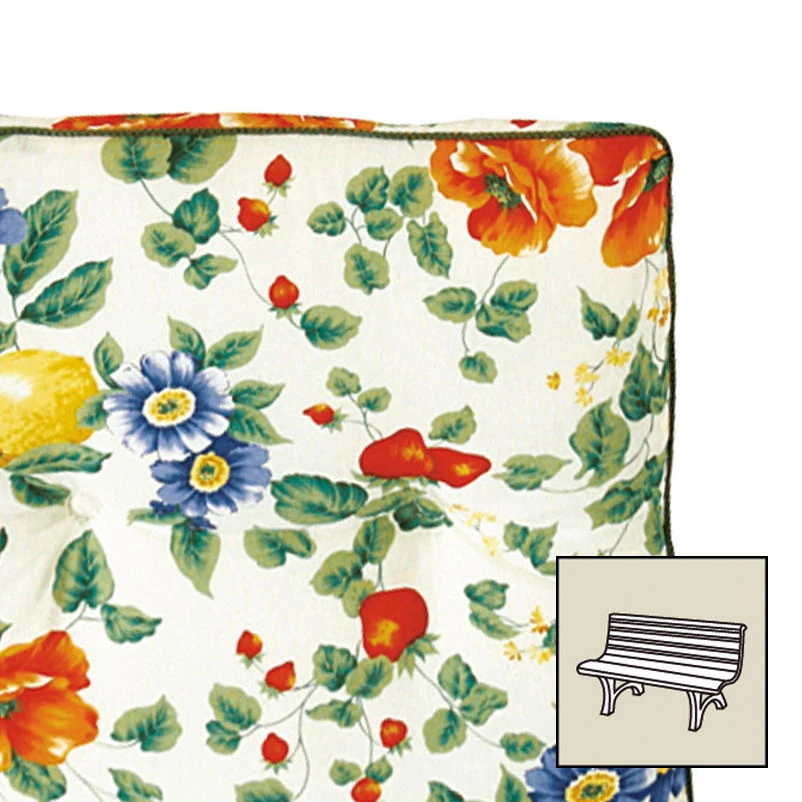 Best Sitzauflage 0612 Für Korbbank Madelene, Ca. 98x48x5 Cm 1 Best Sitzauflage 0612 Für Korbbank Madelene, Ca. 98x48x5 Cm