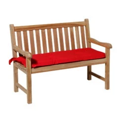 Madison Bankauflage 'Panama', Rot, Ca. 150 X 48 Cm -Bestes Gartengeräte Geschäft 3910408967 Bankauflage Panama Red 4 97473