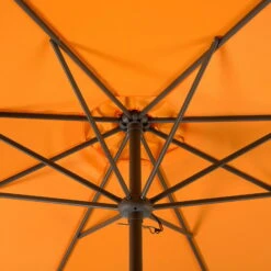 Mittelstockschirm 'Harlem', Ø Ca. 270 Cm 13 Mittelstockschirm 'Harlem', Ø Ca. 270 Cm -Bestes Gartengeräte Geschäft 3910501918 Sonnenschirm Harlem mandarine 3 90178