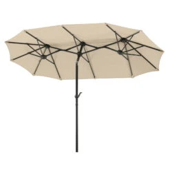 Bestes Gartengeräte Geschäft -Bestes Gartengeräte Geschäft 3910503032 Sonnenschirm Salerno ca300x150cm natur4 71404