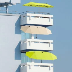 Sonnenschirm Salerno, Mit Schutzhülle, Ca. 300 X 150 Cm 21 Sonnenschirm Salerno, Mit Schutzhülle, Ca. 300 X 150 Cm -Bestes Gartengeräte Geschäft 3910503034 Sonnenschirm Salerno ca300x150cm apfelgruen14 71433