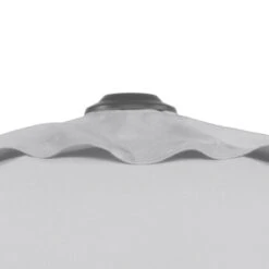 Mittelstockschirm 'Sevilla', Ø Ca. 270 Cm -Bestes Gartengeräte Geschäft 3910503154 Sonnenschirm Sevilla silbergrau 6 90486