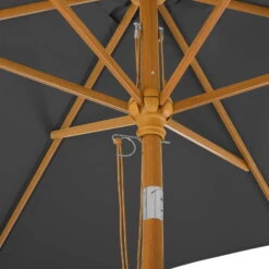 Mittelstockschirm 'Malaga', Ca. 300 X 200 Cm -Bestes Gartengeräte Geschäft 3910503159 Sonnenschirm Malaga anthrazit 7 90515