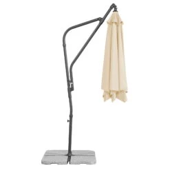 Pendelschirm 'Genua', Ø Ca. 300 Cm, Natur -Bestes Gartengeräte Geschäft 3910503207 Ampelschirm Genua natur 2 90683