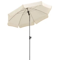 Bestes Gartengeräte Geschäft -Bestes Gartengeräte Geschäft 3910503227 Sonnenschirm Locarno natur 1 90741