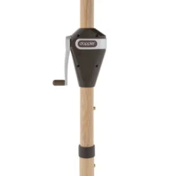 Doppler Kurbelschirm 'Alu-Wood Ultra', Ca. 210 X 140 Cm -Bestes Gartengeräte Geschäft 3910503240 Kurbelschirm Alu Wood Ultra 4 99060