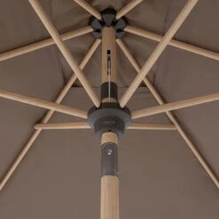 Doppler Kurbelschirm 'Alu-Wood Ultra', Ca. 210 X 140 Cm -Bestes Gartengeräte Geschäft 3910503240 Kurbelschirm Alu Wood Ultra 6 99062