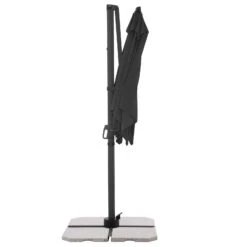 Doppler Pendelschirm 'Derby DX', Anthrazit, Ca. 210 X 210 Cm -Bestes Gartengeräte Geschäft 3910503293 pendelschirm dx anthrazit 210 3 120195