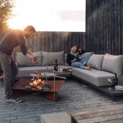 Höfats TRIPLE Grillrost Aus Edelstahl, Maße 45 Cm -Bestes Gartengeräte Geschäft 3920501765 TRIPLE Grillrost D45cm 3 57580