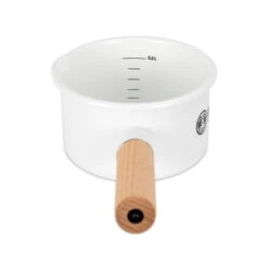 Petromax Stieltopf, Weiß, Edelstahl/Holz, Ca. 500 Ml -Bestes Gartengeräte Geschäft 3920502262 petromax emaille stieltopf 1 121449