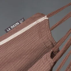 LA SIESTA Hängestuhl Lounger Habana Chocolate, Aus Bio-Baumwolle -Bestes Gartengeräte Geschäft 3940200258 Haengestuhl Lounger Habana chocolate BioBaumwolle 03 47089