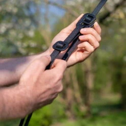 LA SIESTA Singe-Reisehängematte Colibri 3.0, Palm, Nylon, Bis 180 Kg, Reißfest, Leicht -Bestes Gartengeräte Geschäft 3940200282 Single Reisehaengematte Colibri 3 0 palm Nylon Stoff 4 61226