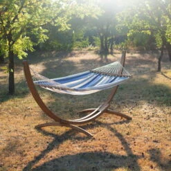 LA SIESTA Doppel-Stabhängematte 'Alisio', Sea Salt -Bestes Gartengeräte Geschäft 3940200309 Doppel Stabhaengematte Alisio Sea Salt wetterbestaendig 7 86056