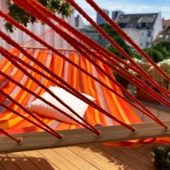 LA SIESTA Doppel-Stabhängematte 'Alisio' -Bestes Gartengeräte Geschäft 3940200310 Doppel Stabhaengematte Alisio Tucan wetterbestaendig 3 86059